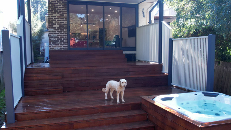 Outdoor-Deck Timber Deck Construction