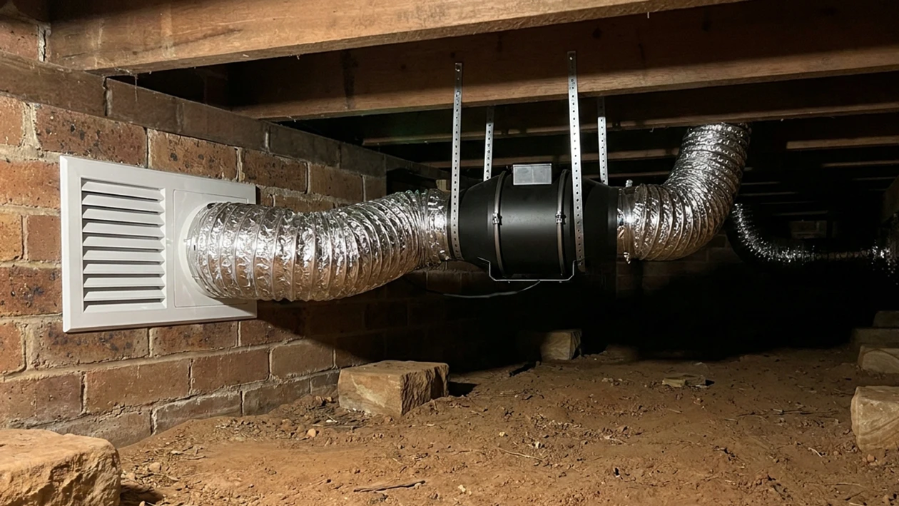 Subfloor-ventilation